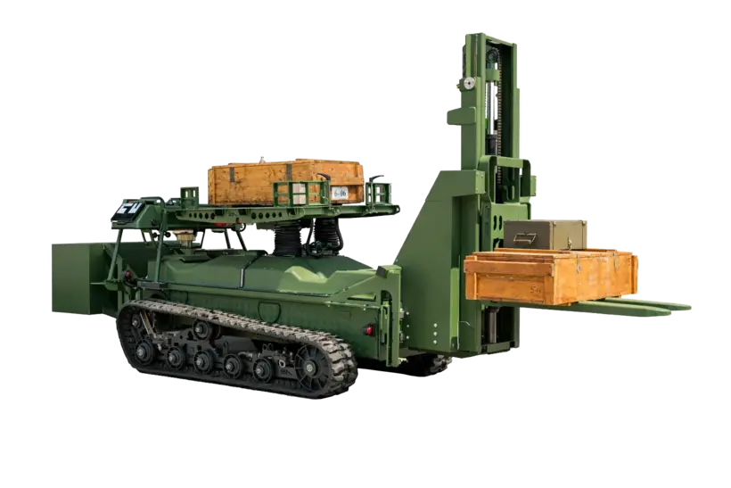 LUGV all-terrain forklift platform