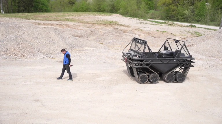 Vanquisher all-terrain mobility in the field