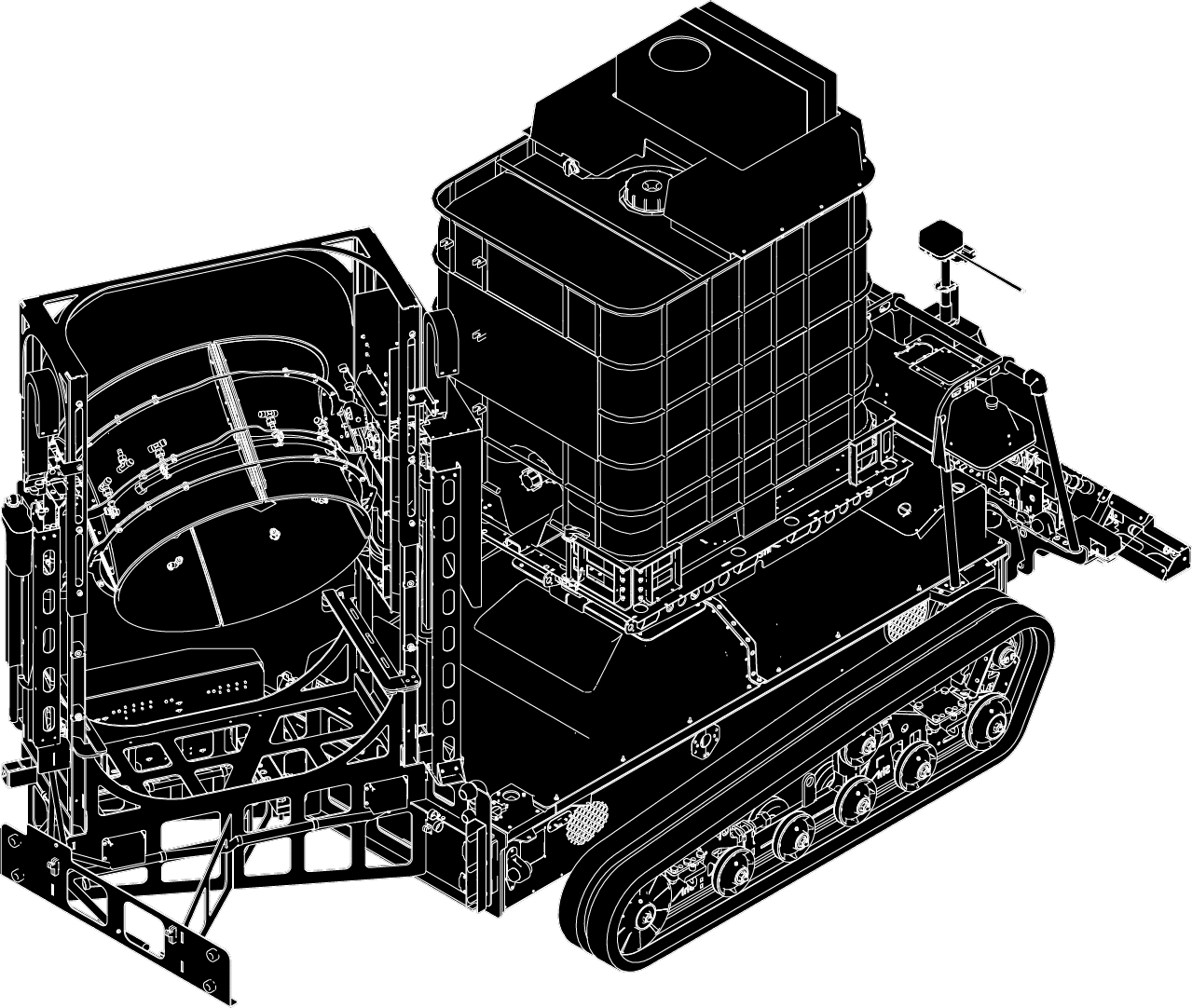 Decontamination system - Autonomous electric cleaning system