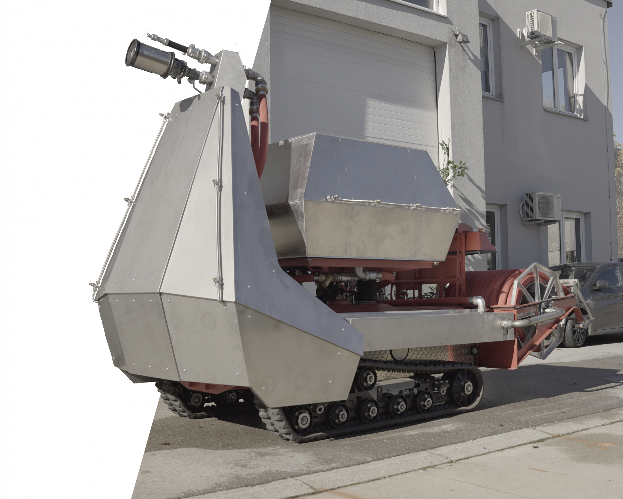 FFRS - Autonomous Quick-Response firefighting robotic system