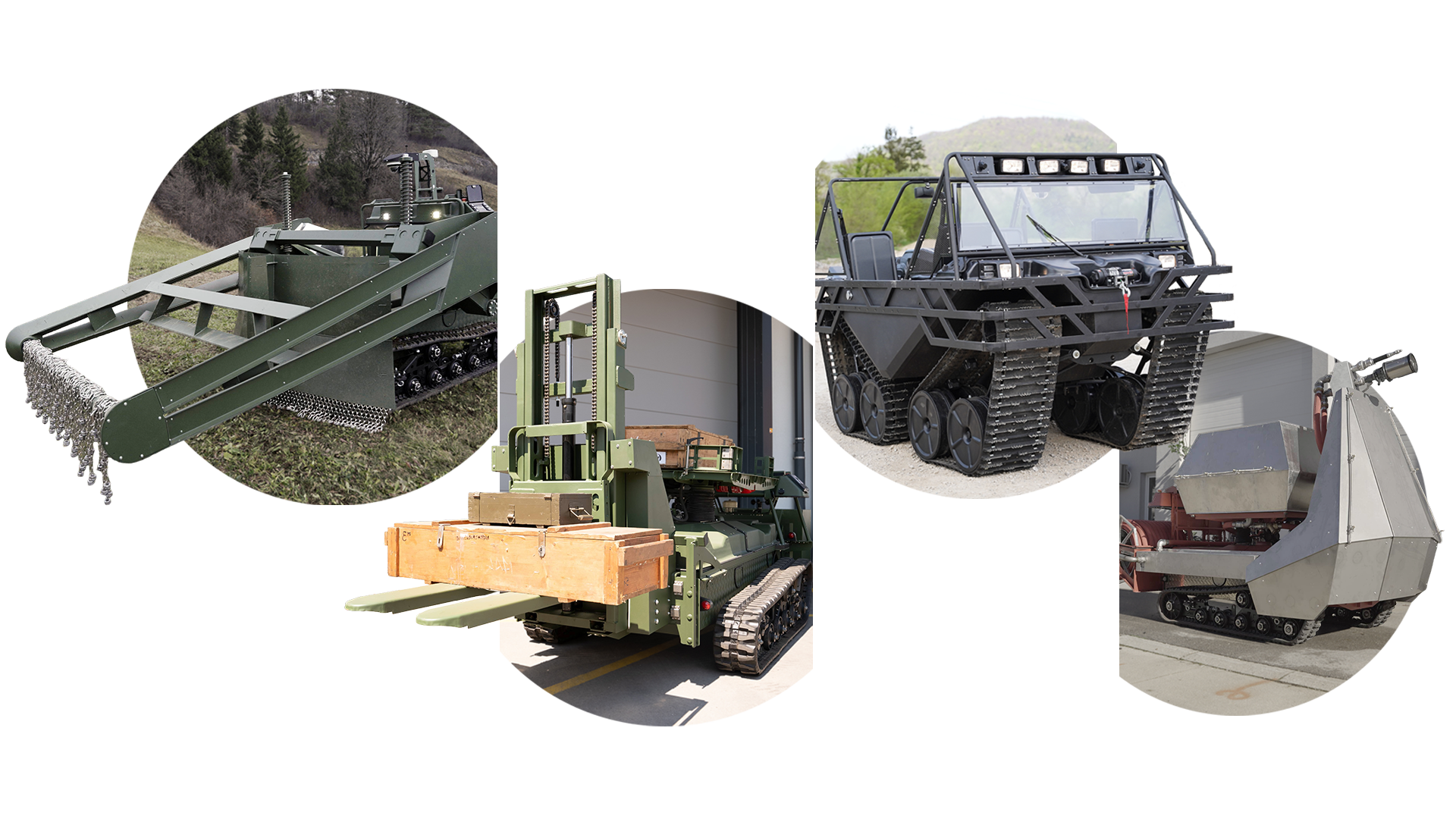 Pek Defence Vehicles Creative Line-up